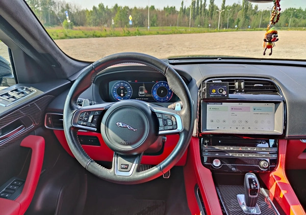 Jaguar F-Pace cena 389998 przebieg: 50000, rok produkcji 2020 z Katowice małe 407